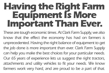 farm equipment clark farm supply